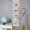 Transport Canvas and Wood Height Chart