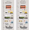 Transport Canvas and Wood Height Chart