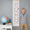 Woodland Alphabet Canvas and Wood Height Chart